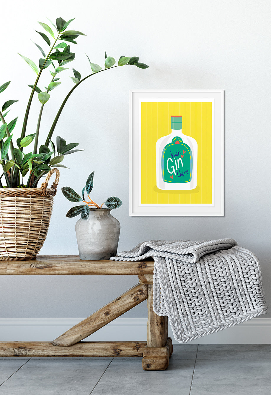 A4 print: Han gin there