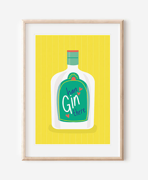 A4 print: Han gin there