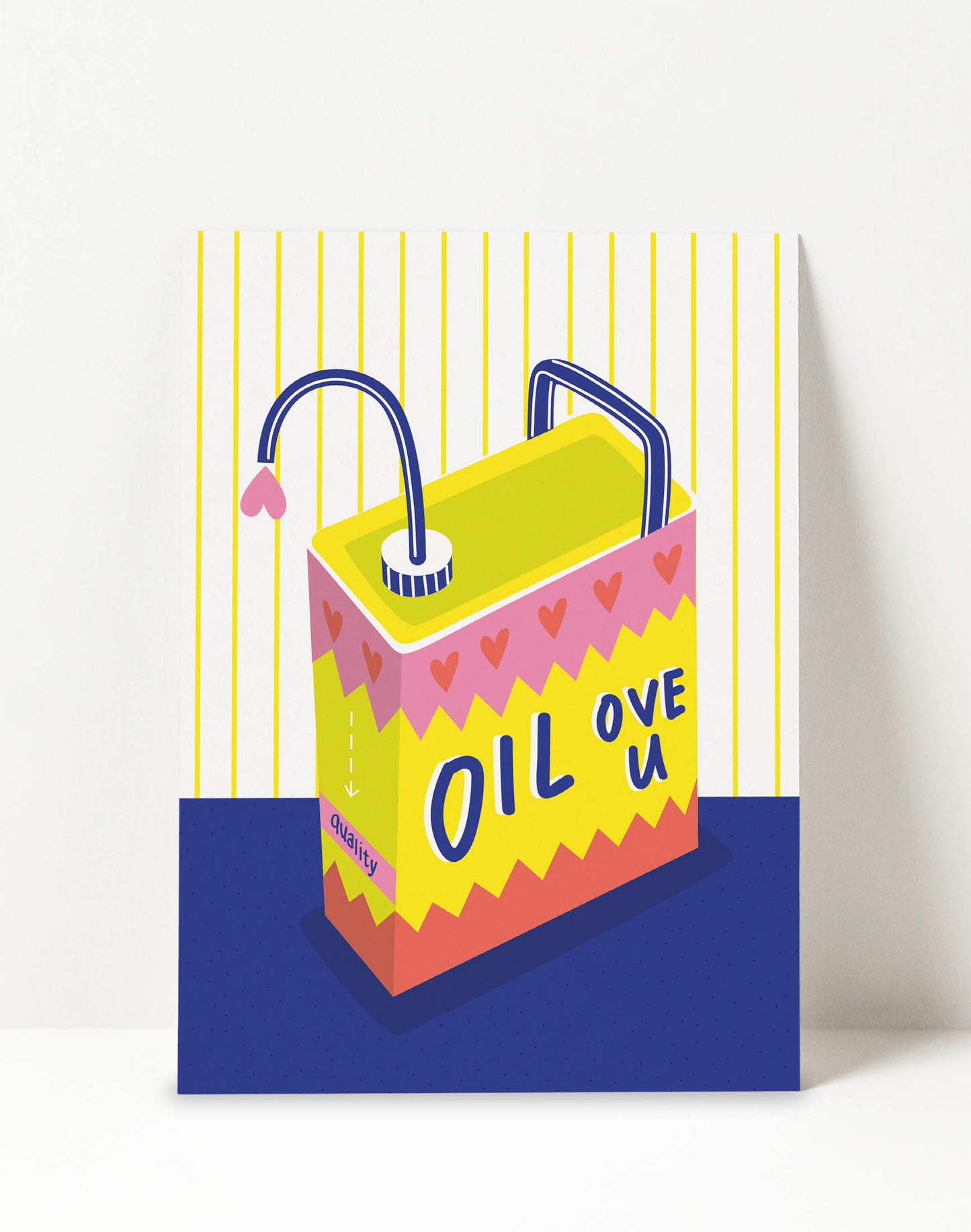 Ansichtkaart: Oil ove u