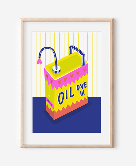 A4 print: Oil ove u